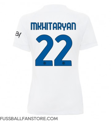 Inter Milan Henrikh Mkhitaryan #22 Replik Auswärtstrikot Damen 2023-24 Kurzarm